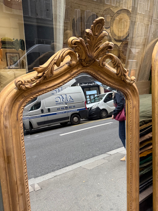 Miroir doré Renard 85x145 cm