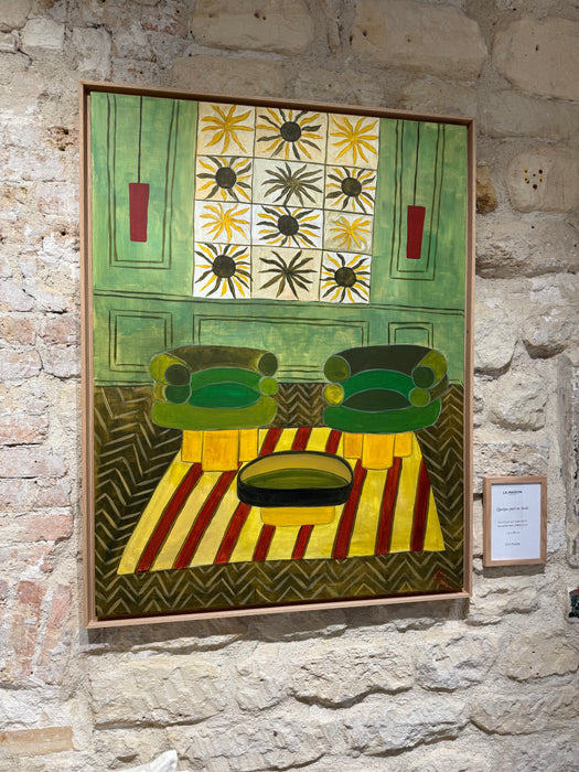 Toile Tableau "Quelque part en Sicile" 120x94 cm