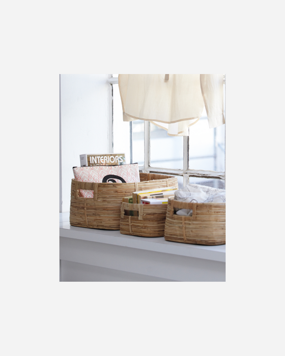 Panier de rangement rectangulaire - 3 tailles disponibles