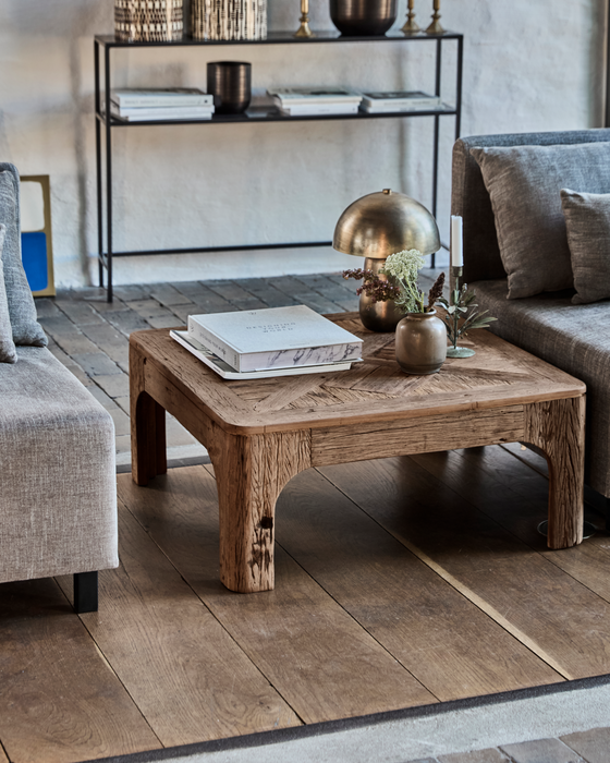 Table basse Brut en bois recyclé