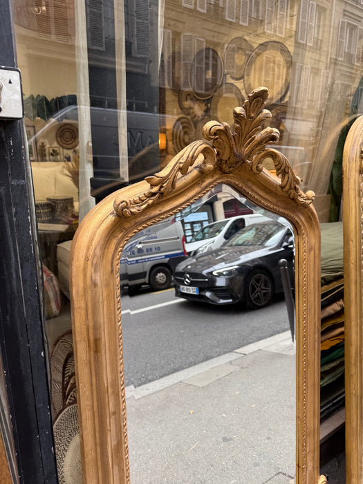 Miroir doré Renard 85x145 cm