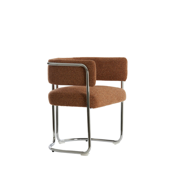 Fauteuil de table modernisme revisité, esprit 70s