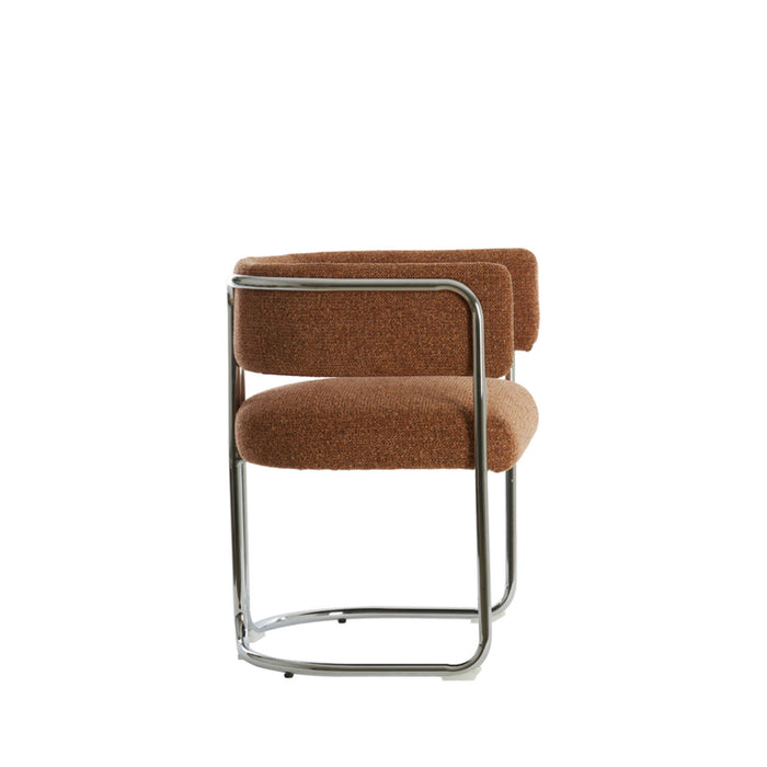 Fauteuil de table modernisme revisité, esprit 70s