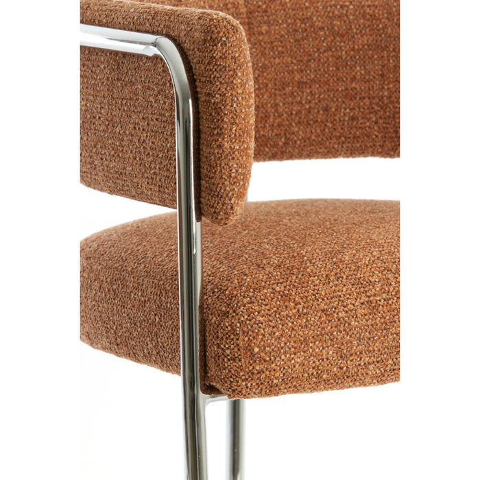 Fauteuil de table modernisme revisité, esprit 70s