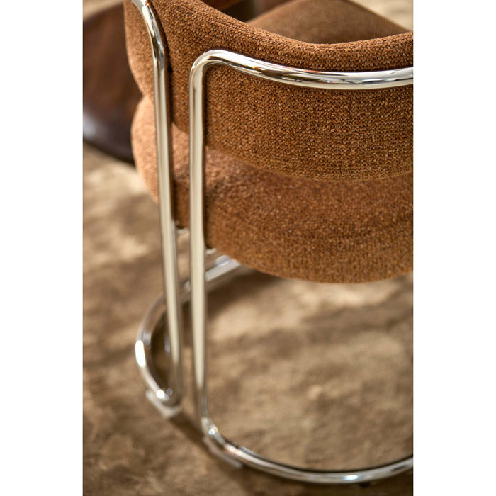 Fauteuil de table modernisme revisité, esprit 70s