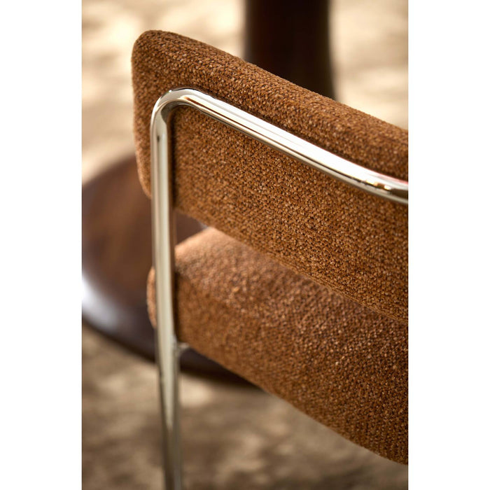 Fauteuil de table modernisme revisité, esprit 70s