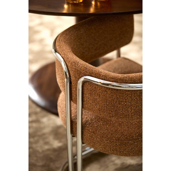 Fauteuil de table modernisme revisité, esprit 70s