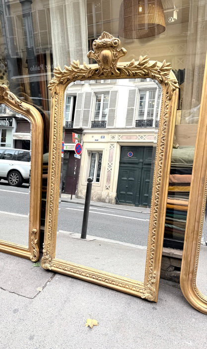 Miroir doré Philippe 90x160 cm