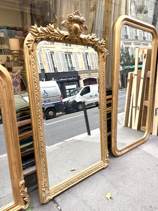 Miroir doré Philippe 90x160 cm