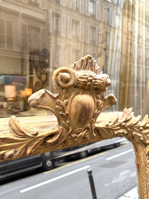 Miroir doré Philippe 90x160 cm