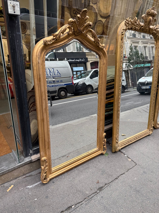 Miroir doré Renard 85x145 cm