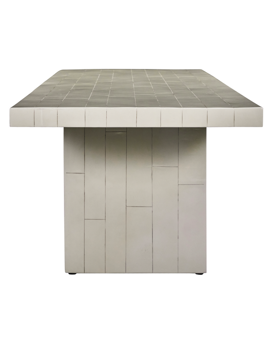 Table de repas vert d’eau