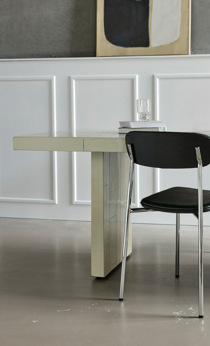 Table de repas vert d’eau