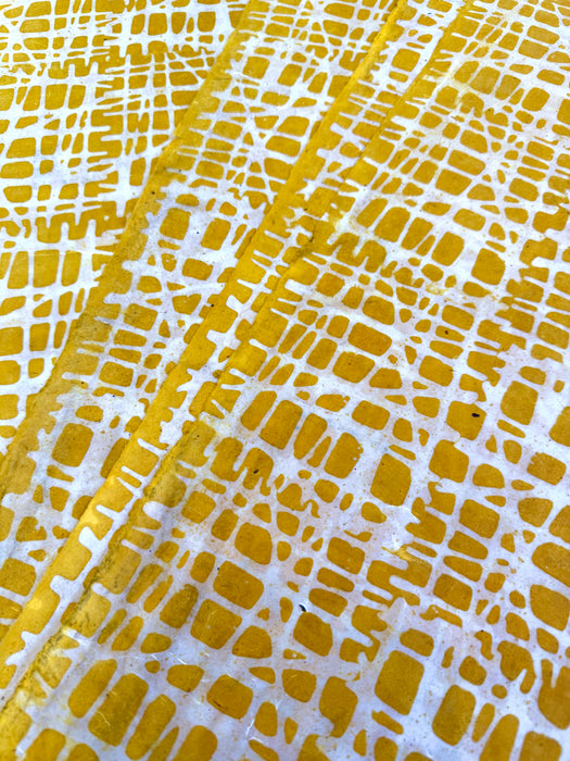 Papier peint népalais Bauhaus - 3 couleurs disponibles