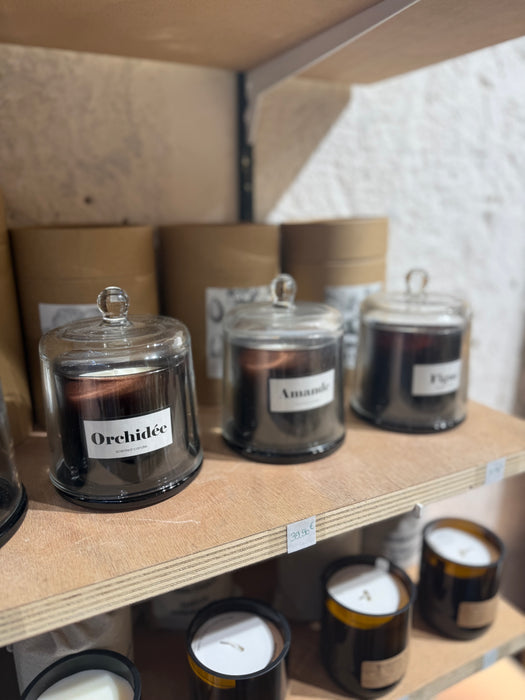 Petite bougie Alba sous-cloche petite - 4 senteurs