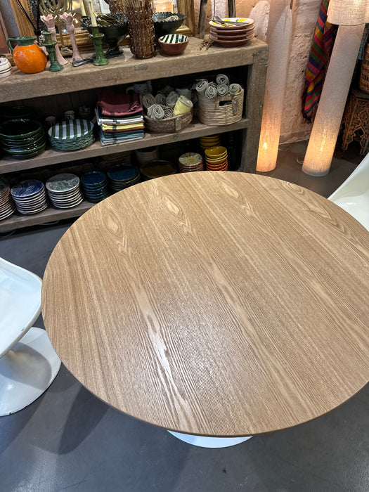 Table tulipe EXPO plateau chêne