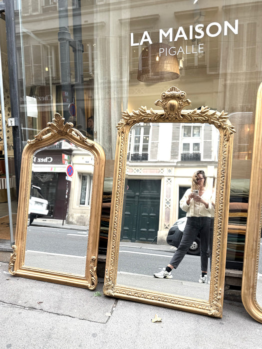 Miroir doré Philippe 90x160 cm