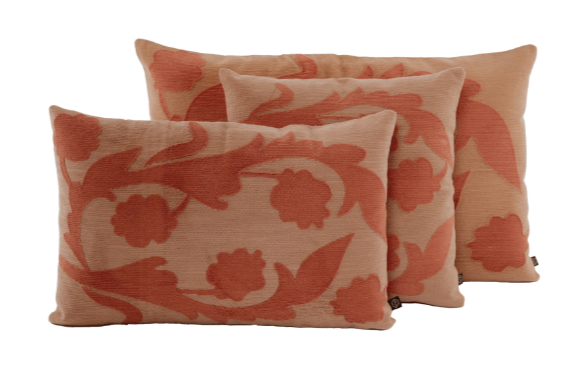 Housse de coussin brodé- 2 couleurs