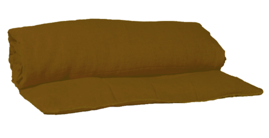 Sofa cover en lin lavé et coton uni 17 couleurs disponibles