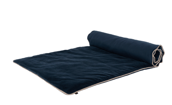 Sofa cover en velours uni bourdon naturel - plusieurs couleurs disponibles