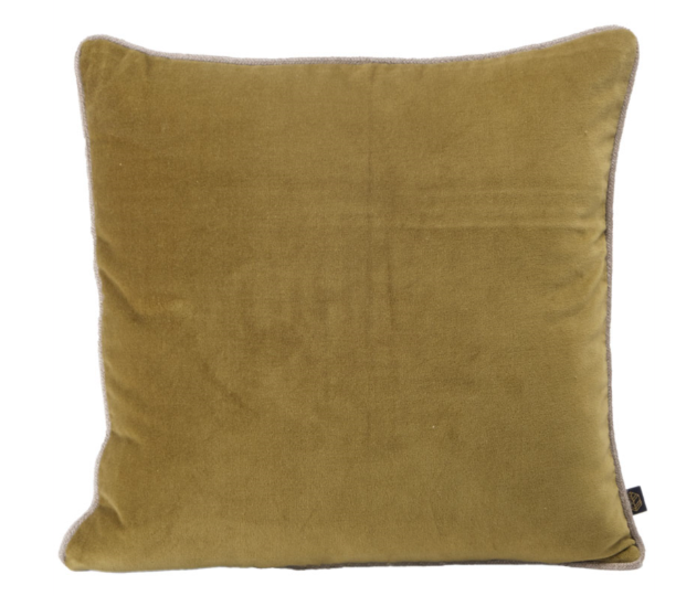 Housse de coussin rectangulaire en velours bourdon naturel - plusieurs couleurs disponibles