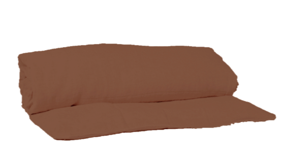 Sofa cover en lin lavé et coton uni 17 couleurs disponibles