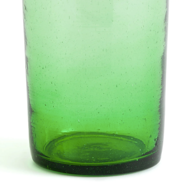 Vase en verre recyclé - 2 couleurs disponibles
