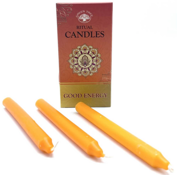 8 bougies rituels - plusieurs coloris disponibles
