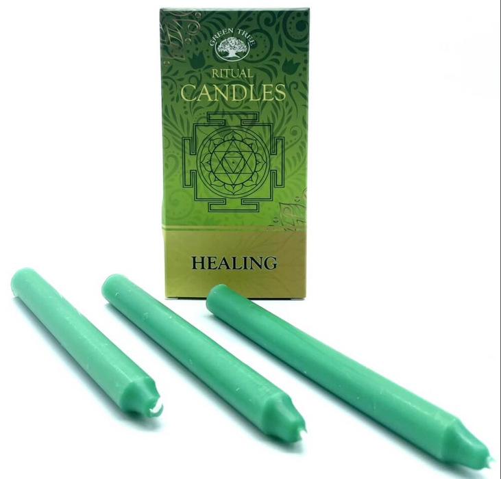 8 bougies rituels - plusieurs coloris disponibles