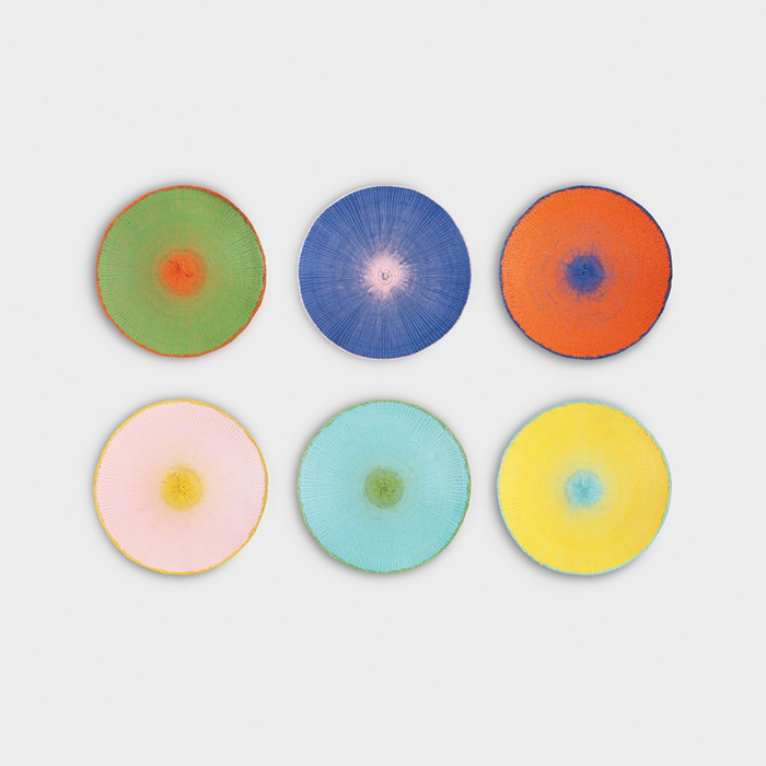 2 sets de table ronds - 6 couleurs disponibles