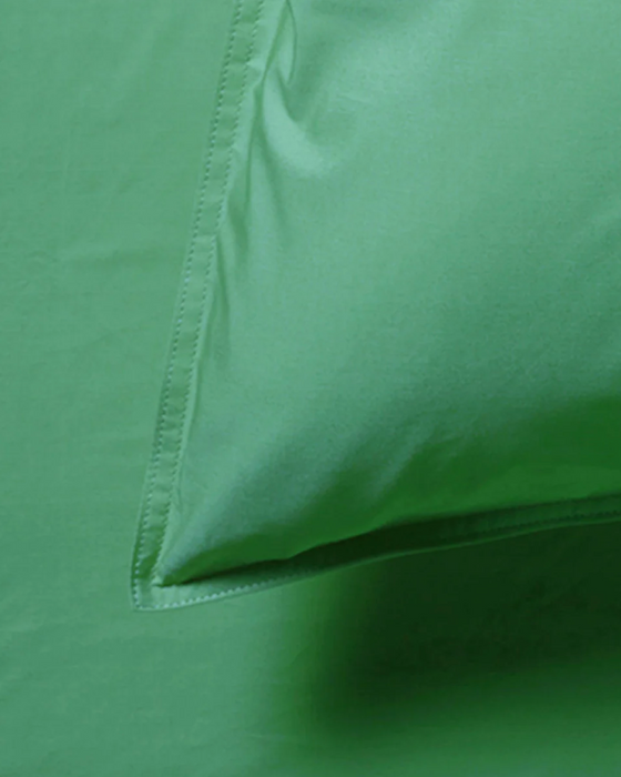 Taie d'oreiller en percale de coton - 3 couleurs disponibles