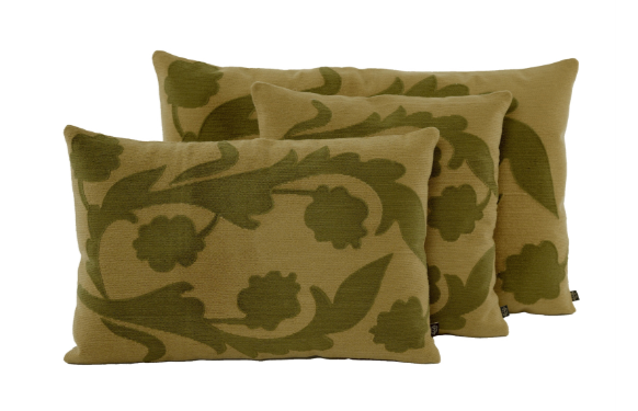 Housse de coussin brodé- 2 couleurs