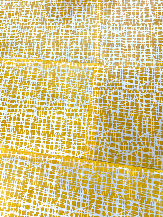 Papier peint népalais Bauhaus - 3 couleurs disponibles