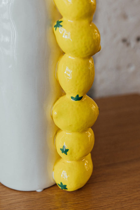 Vase haut citron