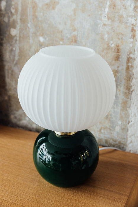 Lampe globe en verre - plusieurs coloris disponibles