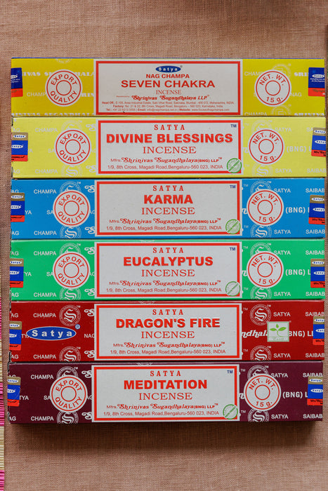 Boîte d'encens - 7 rituels disponibles