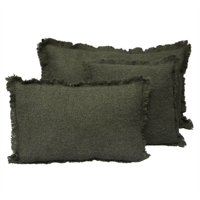 Housse de coussin mohair carré - plusieurs coloris disponibles