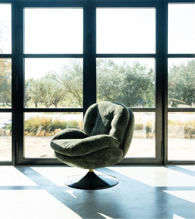 Fauteuil Memento Pieds tulipe noir - plusieurs coloris disponibles