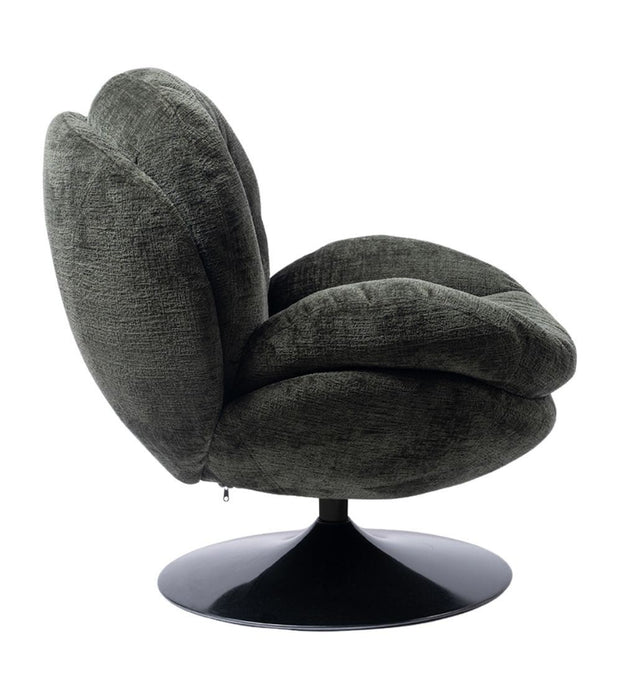 Fauteuil Memento Pieds tulipe noir - plusieurs coloris disponibles
