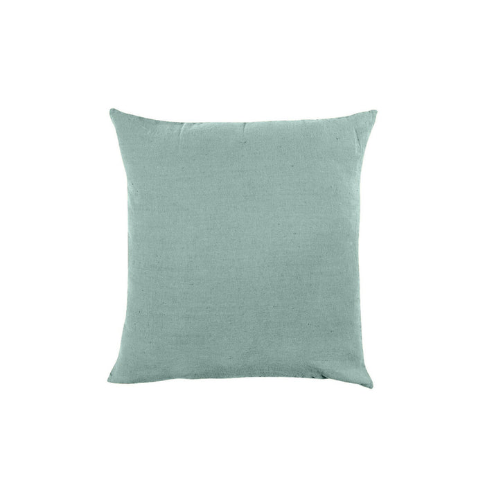 Housse de maxi coussin 80x80 cm en lin lavé - plusieurs coloris disponibles