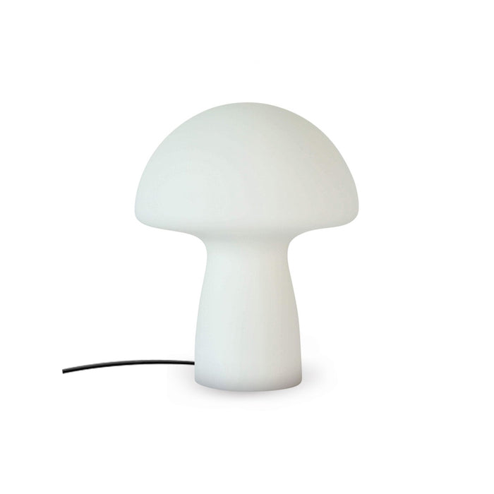 Lampe champignon en verre