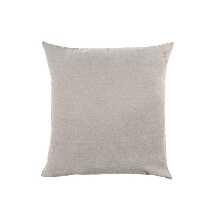 Housse de maxi coussin 80x80 cm en lin lavé - plusieurs coloris disponibles