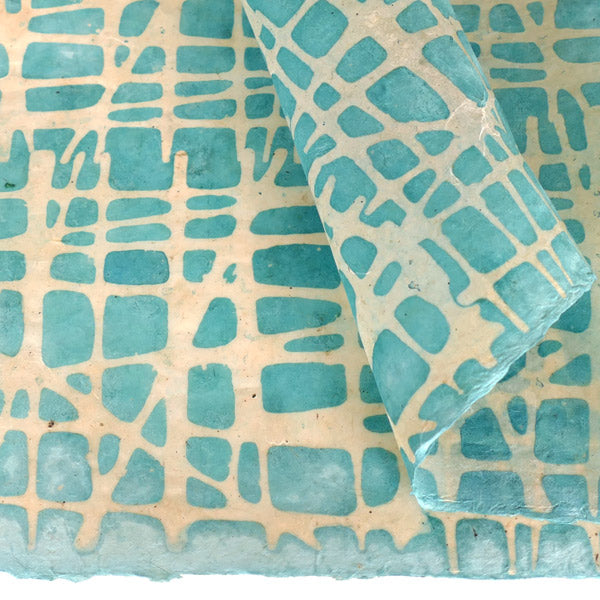 Papier peint népalais Bauhaus - 3 couleurs disponibles