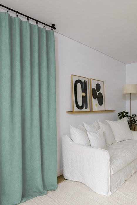 Rideau en lin - plusieurs couleurs disponibles