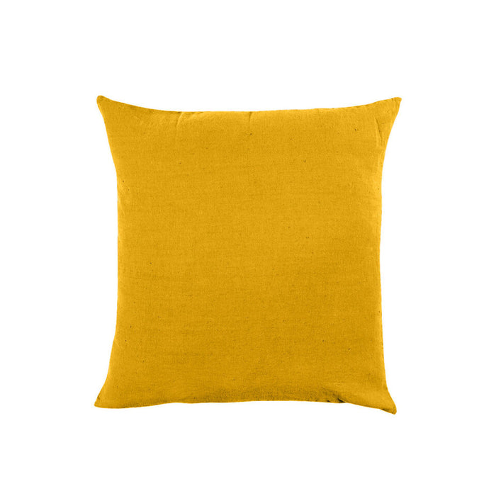 Housse de maxi coussin 80x80 cm en lin lavé - plusieurs coloris disponibles