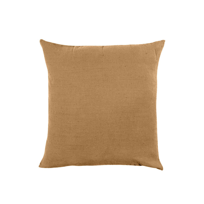 Housse de maxi coussin 80x80 cm en lin lavé - plusieurs coloris disponibles